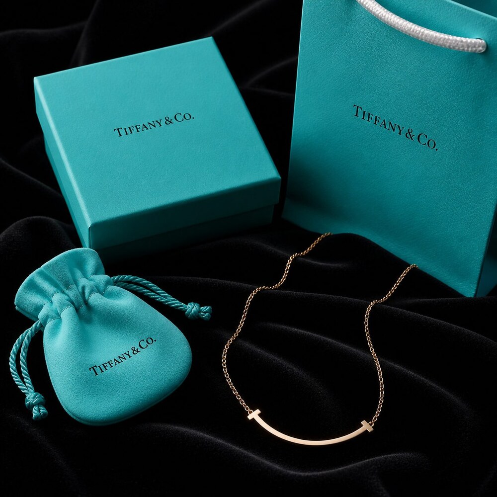 TIFFANY&CO Timeless Necklace Style 3 | New with Box - Picture 4 of 9